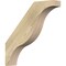 Ekena Millwork 4"W x 22"D x 22"H Funston Rough Sawn Knee Brace, Douglas Fir BRC04X22X22FST00RDF - alternate 1